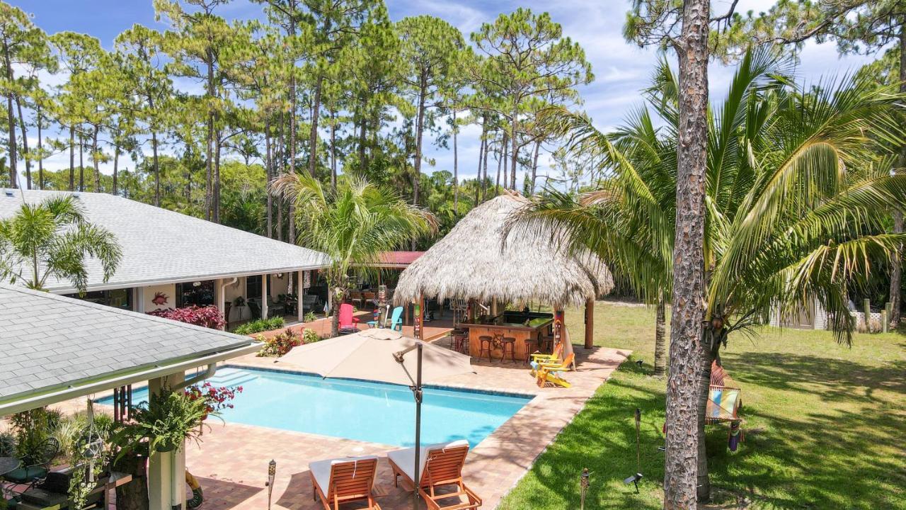 Private Tropical Paradise Guesthouse! Loxahatchee Exteriör bild