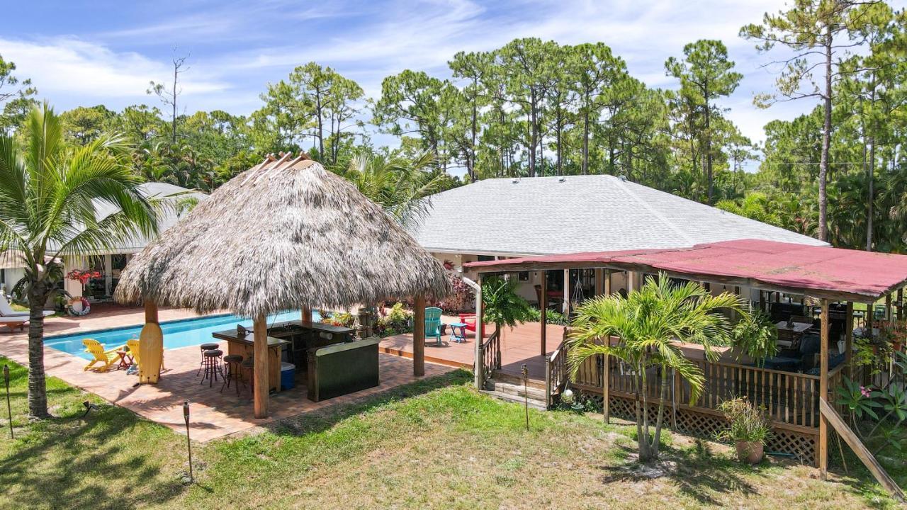 Private Tropical Paradise Guesthouse! Loxahatchee Exteriör bild