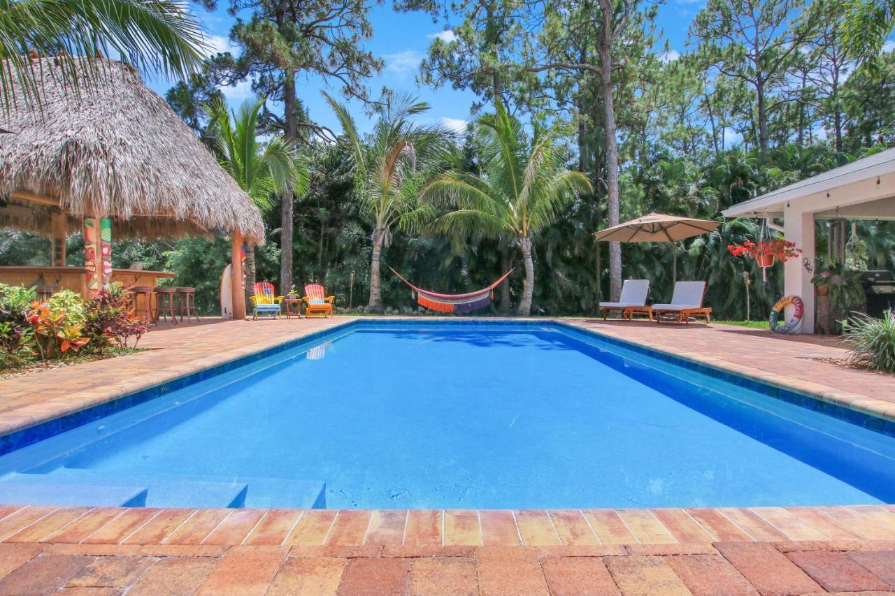 Private Tropical Paradise Guesthouse! Loxahatchee Exteriör bild