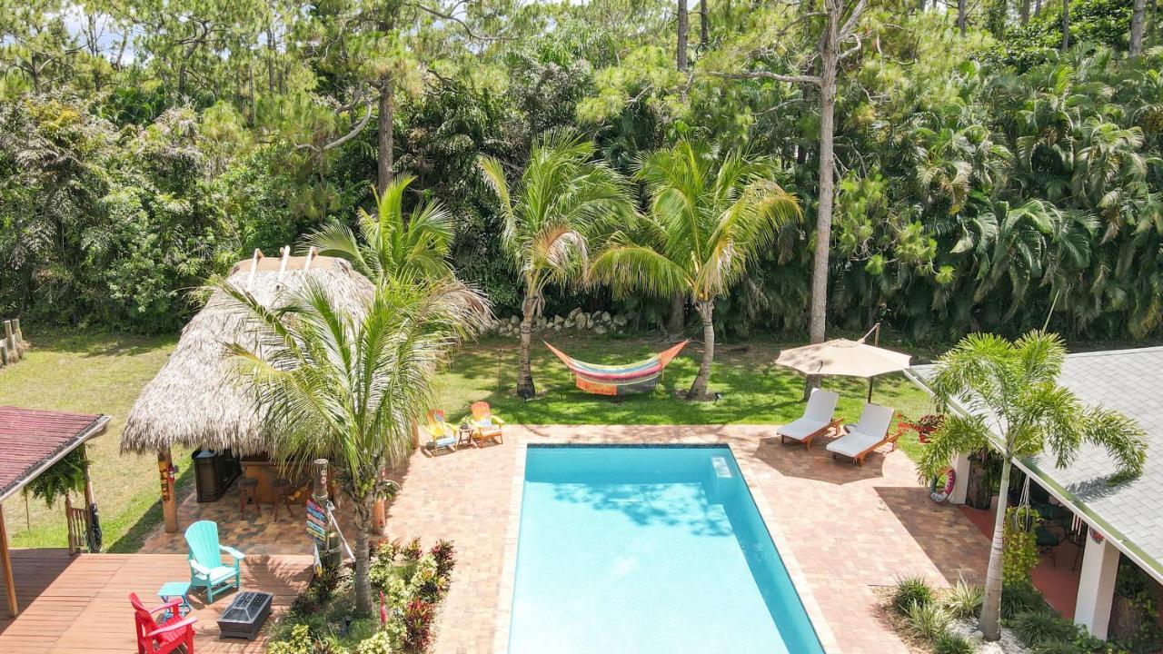Private Tropical Paradise Guesthouse! Loxahatchee Exteriör bild