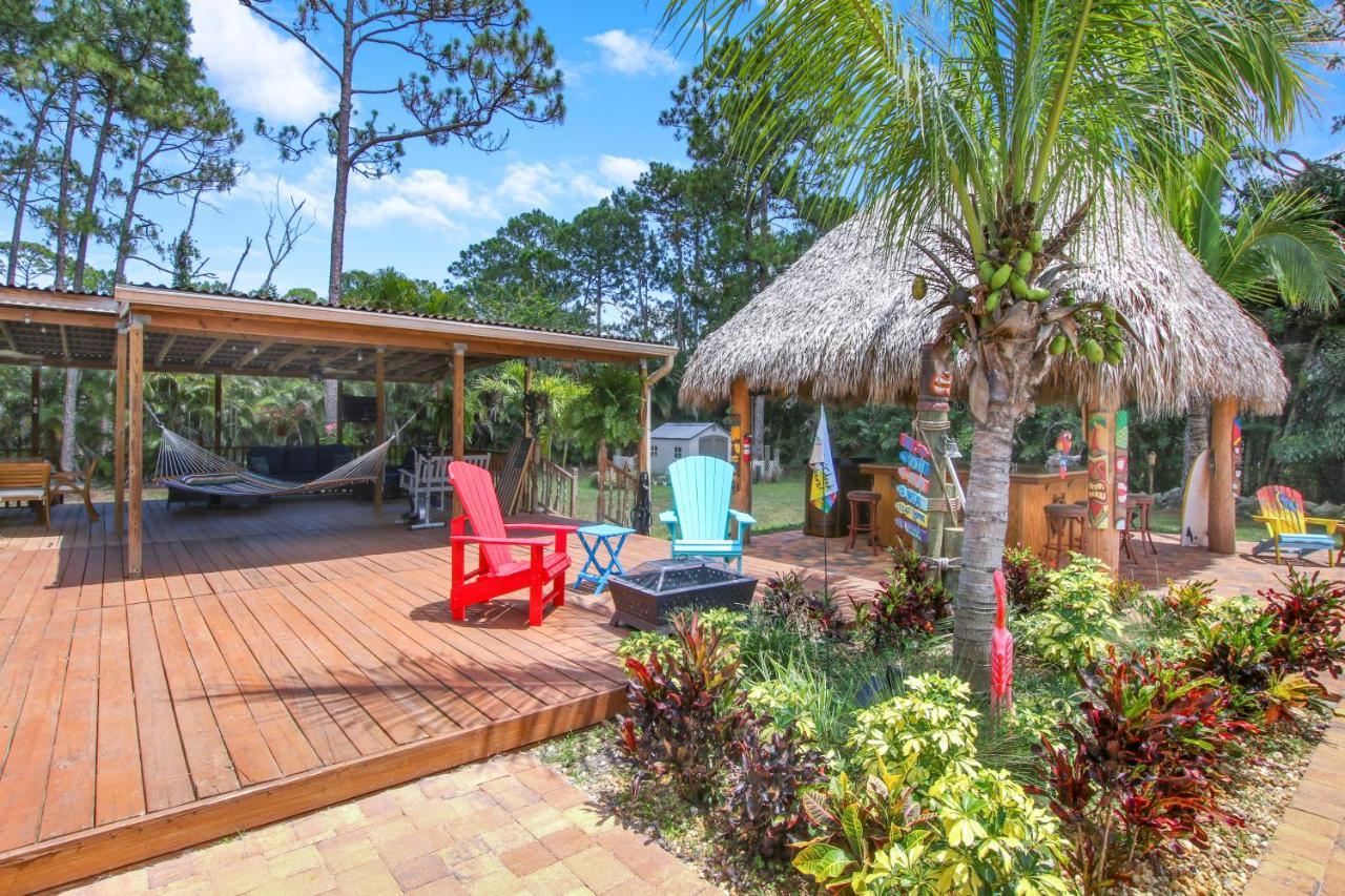 Private Tropical Paradise Guesthouse! Loxahatchee Exteriör bild