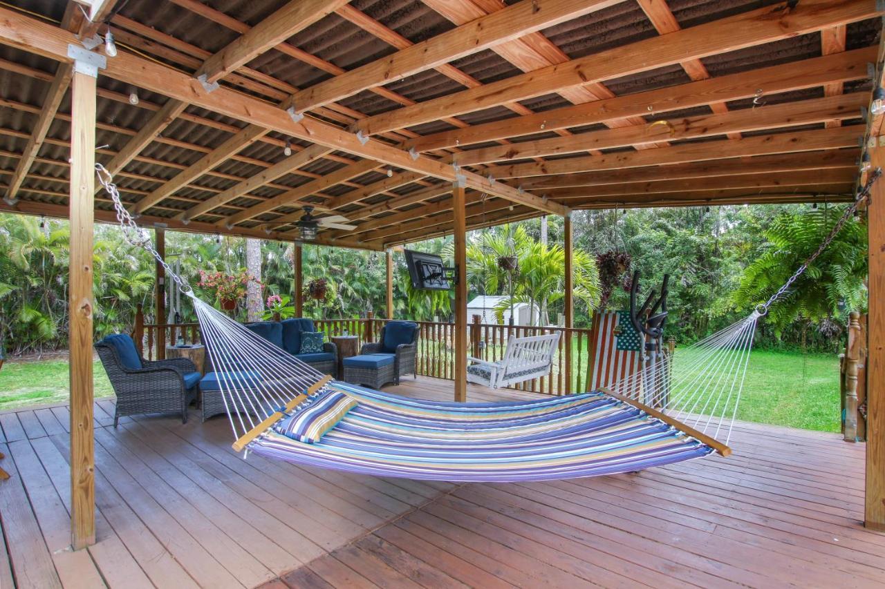 Private Tropical Paradise Guesthouse! Loxahatchee Exteriör bild