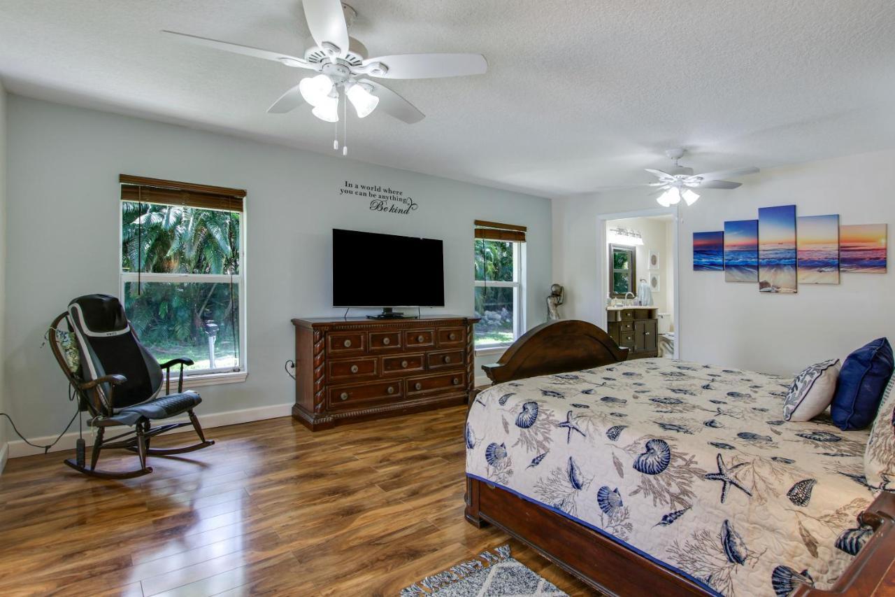 Private Tropical Paradise Guesthouse! Loxahatchee Exteriör bild