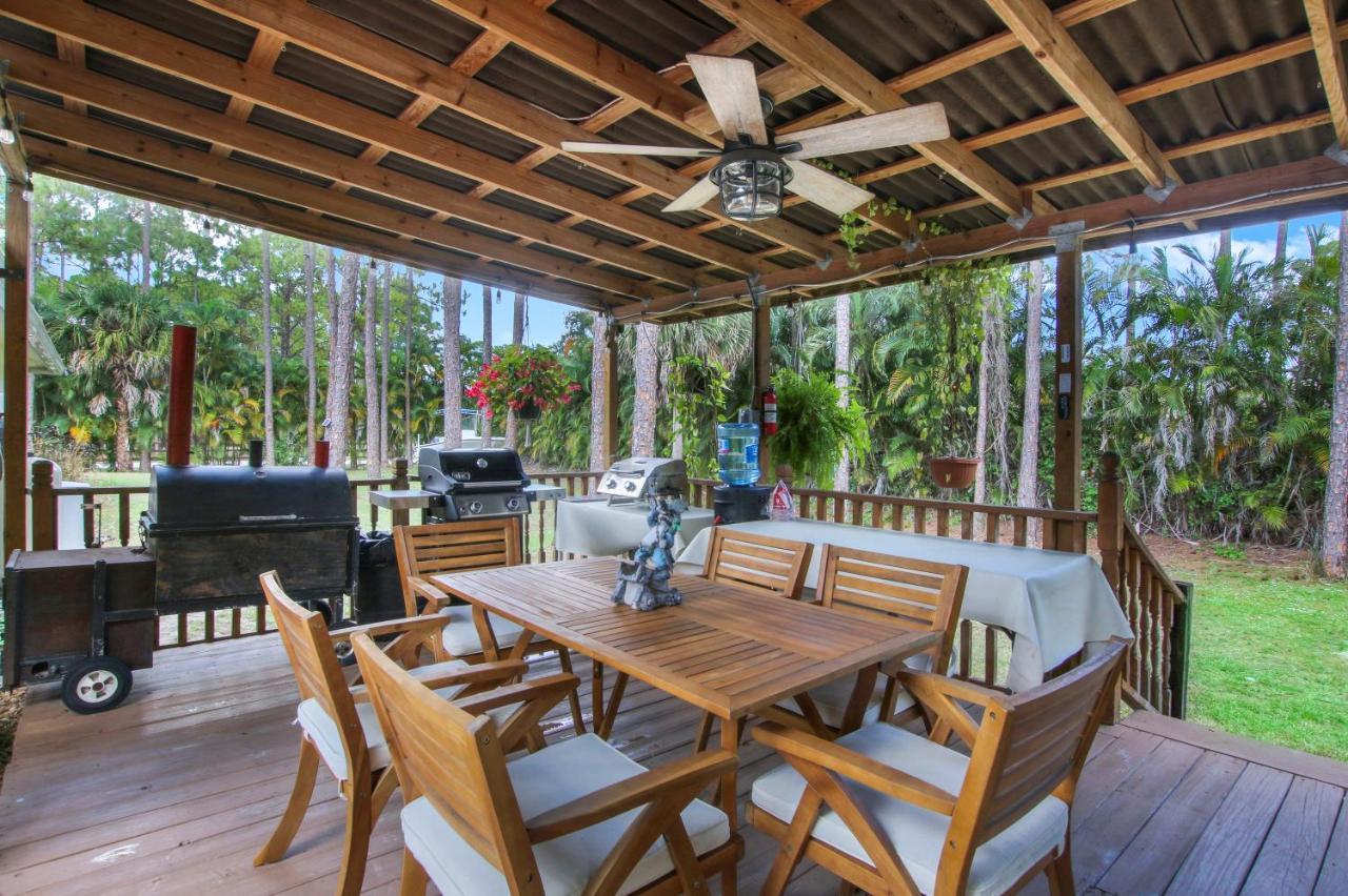 Private Tropical Paradise Guesthouse! Loxahatchee Exteriör bild